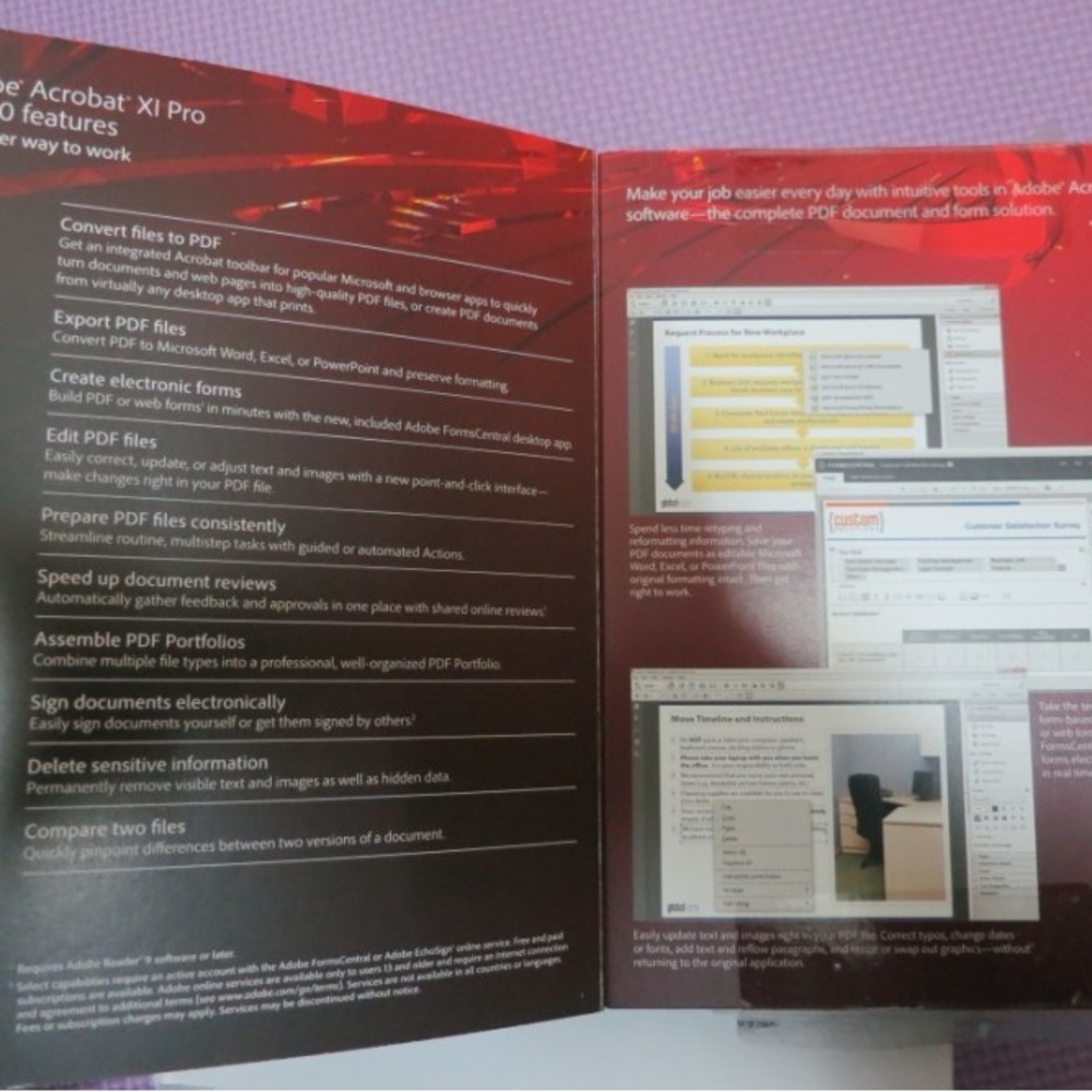 Adobe Acrobat XI Pro Software - Red - Picture 2 of 4